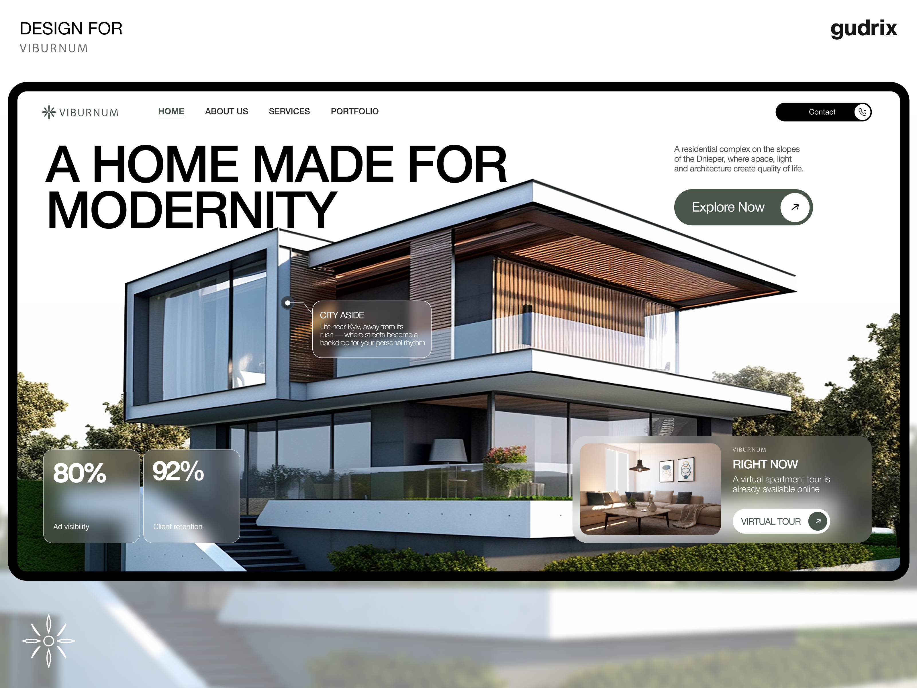 Premium Real Estate Website | Web Design, UI/UX & Webflow b2bdesign design hotel website | uiux webflow landing page logo luxurydesign minimaldesign realestate ui uiux webflow webflowdeveloper website websitedesign