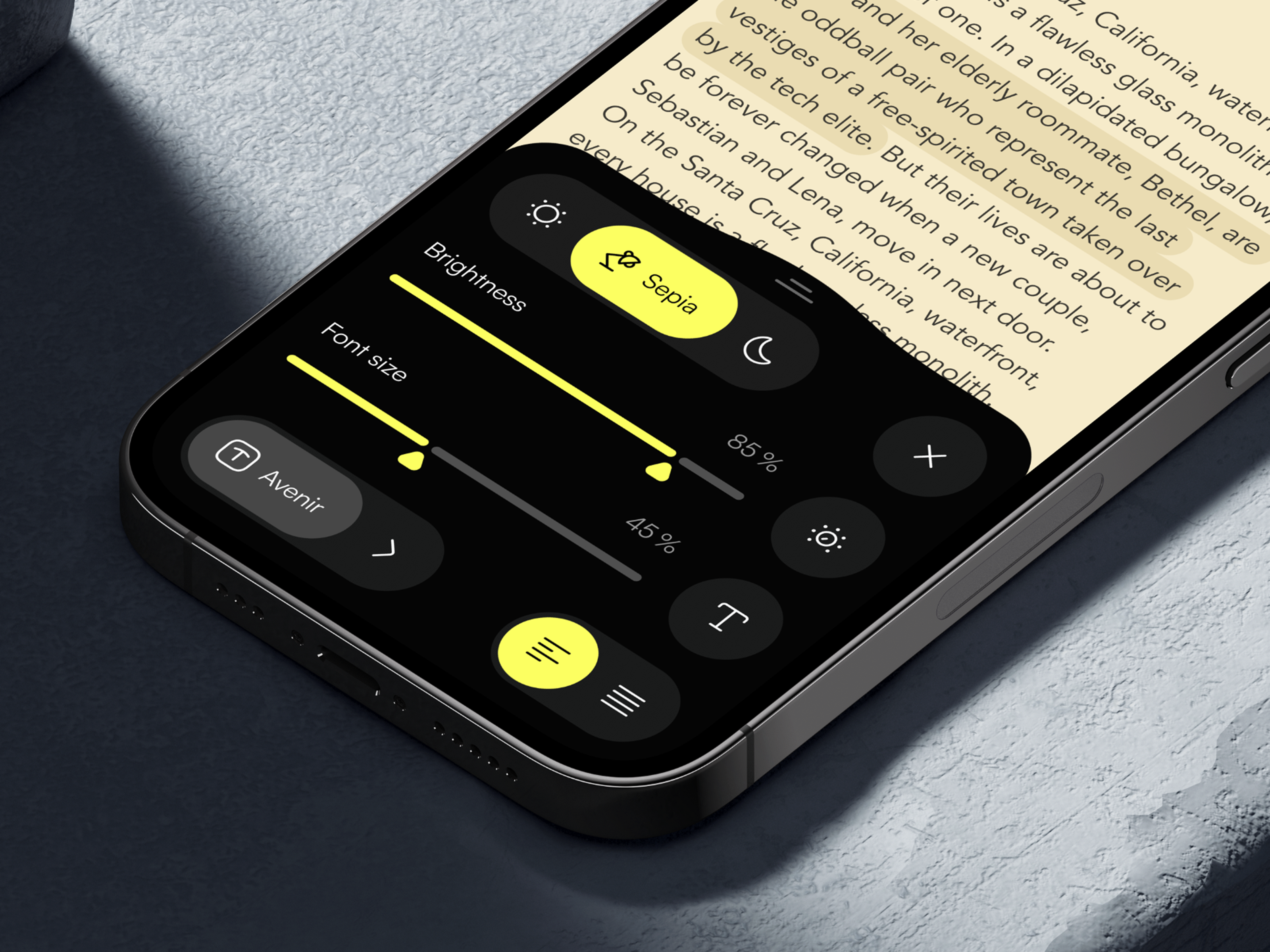 📚 Mobile design for the e-book app | Hyperactive app design book concept design e book editor hyperactive mobile mobile design product design read reading app setting ui user interface ux