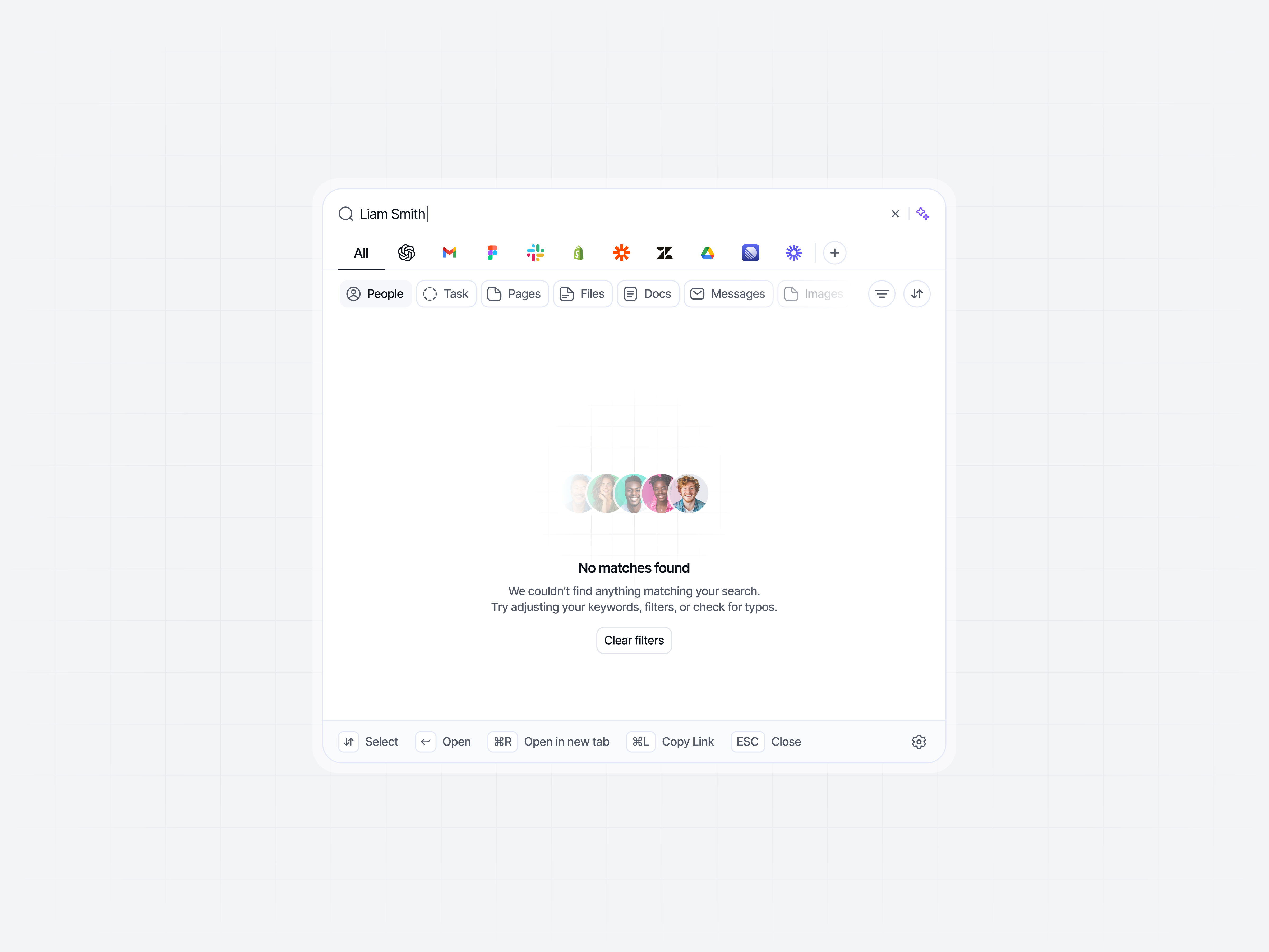 Empty State UX command bar command menu command menus designing empty states empty state empty state ul pattern empty state ux empty states prompt quick actions quick feedback quick ux search search empty state search result search ui ux strategy