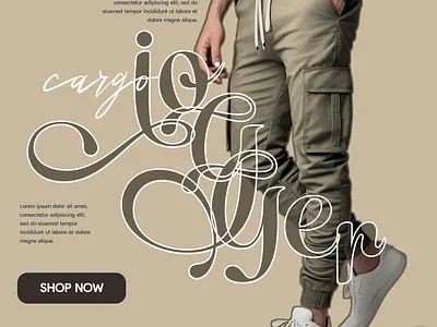 Aesthetic design concept for men’s apparel. advertising brand design branding cargo jogger casual style content design design fashion graphic design illustration inspiration marketing minimal mockup photoshop poster design social media design social media post streetwear summer style