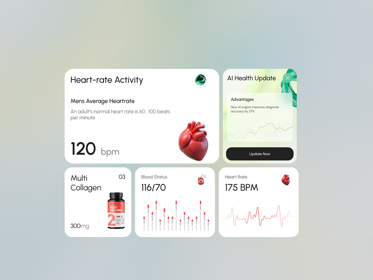 Healthcare SaaS Dashboard | Patient Management System UI Image 0
