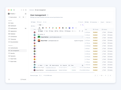 Context-Aware Search Experience admin panel search command command palette command search contextual ux design crm dashboard ui saas search search search component search interactions search page search results search results page smart query interface smart search ui search suggestions