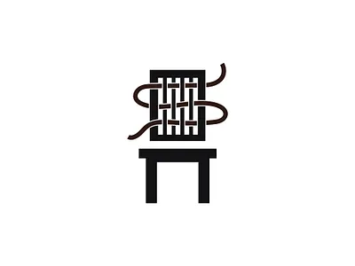 Letter s Artisan Chair Weave logo artist black brand mark branding chair comfort craft furniture home decore illustration letter s logo memorable minimalist premium s logo sit