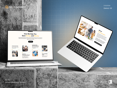 Ga-Duurzaam – Sustainable Energy Website Design cleanenergy climateaction designinspiration digitaldesign district22agency eco ecofriendly energy environmentaldesign figma greenenergy interface minimaldesign sustainability uiux userexperience uxdesign webdesign webflow website