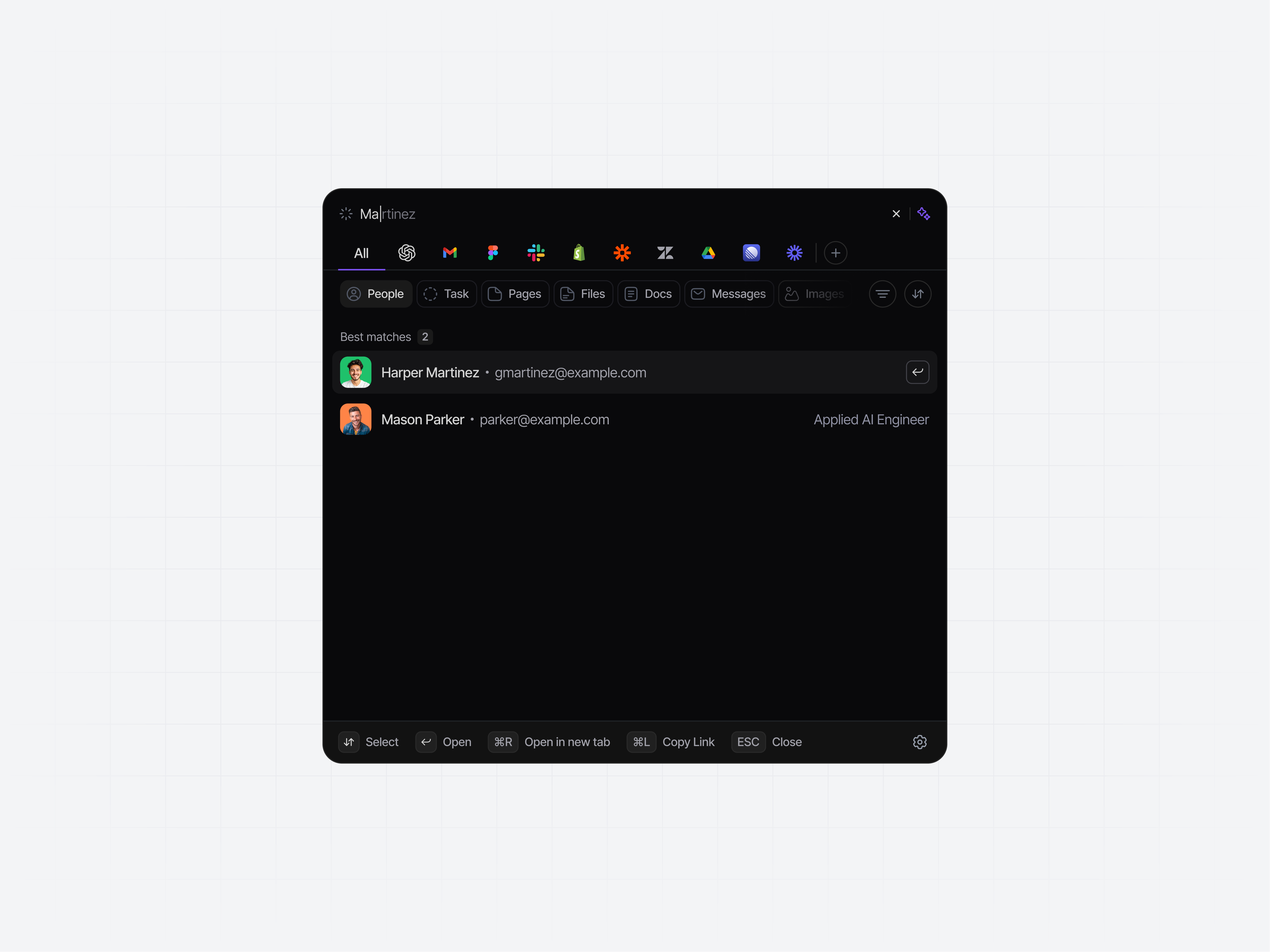 Refined Search State admin panel advanced search dark mode dark theme design dark ui search result dashboard enterprise ui filtered results search search bar search designs search experience search result search state search ui search ui design search ui design examples token ux pattern