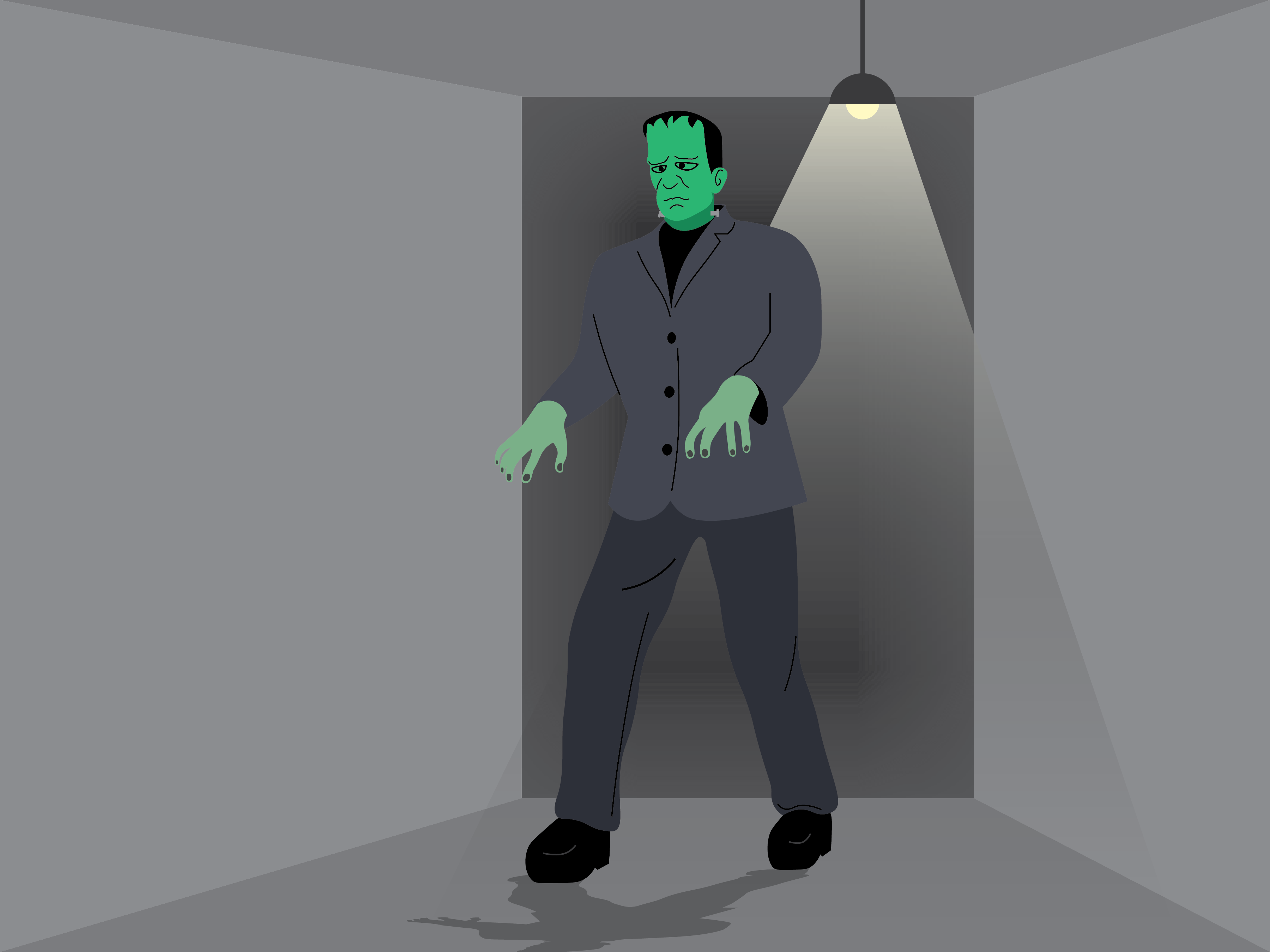 Frankenstein Illustration