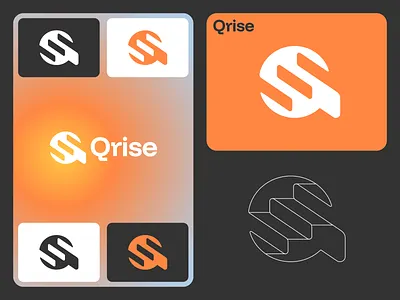 Qrise logo brand brand designer branddesigner branding branding designer design elegant graphic design logo logo design logo designer logodesign logodesigner logotype modern q logo stairs logo steps logo