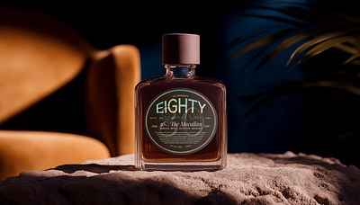 Whisky Label Concept bottle branding graphic design label packaging scotch whisky
