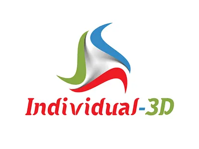 Individual-3D Logo Design adobe illustrator adobe photoshop branding design graphic design illustration logo