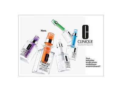 Clinique brochure brochure graphic design