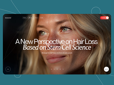 Easztal — Brand Style & Website Redesign for a Beauty Brand attractive ui beauty brand brand identity bright design clean ui clinical design colorful ui design system engaging ui landing landing page modern design modern typography seo oriented design ui ui aesthetics uidesign ux visual direction website