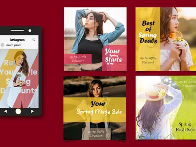 Spring mega Sale simple banner creative design discount banner ecommerce banner ecommerce design flash sale landing page banner marketing banner mega offer mega sale offer banner product promotion promo design promotion banner sale banner shopping sale social media banner special offer typography ui design web banner