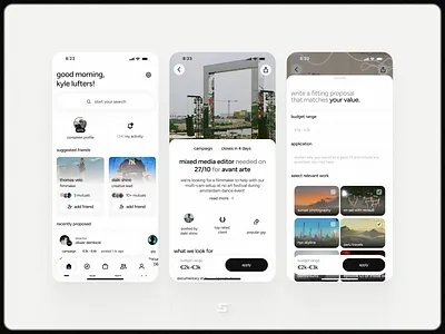 Mobile Screens. branding design graphic design identity illustration logo logo design ui ux vector