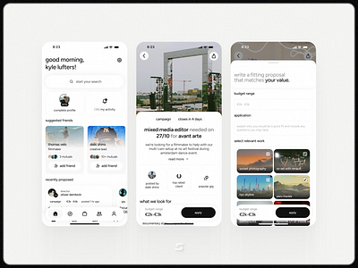 Mobile Screens. branding design graphic design identity illustration logo logo design ui ux vector