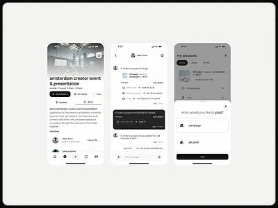 Mobile Screens branding design graphic design identity illustration logo logo design ui ux vector