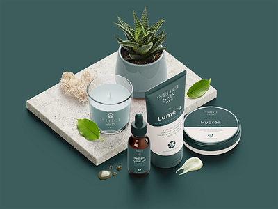 Skin clinic rebranding graphic design packaging design rebranding