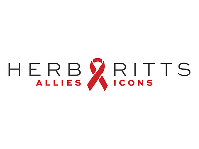 Herb Ritts: Allies & Icons branding design graphic design herb ritts herbritts identity logo