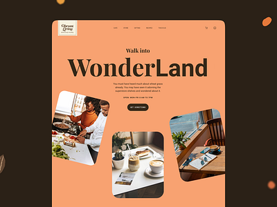 Vibrant Living Wonderland card design cart checkout colorful e commerce e store editorial food healthy food playful shopping snacks ui ui design vibrant living web design website