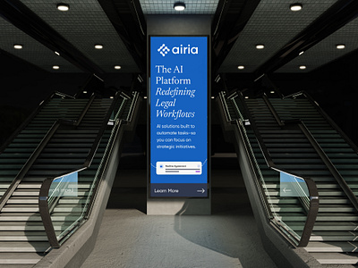 Airia Legal // Digital Advertising ai brand design brand messaging digital ads digital advertising environmental design graphic design lawyer legal paid ads platform verbal strategy