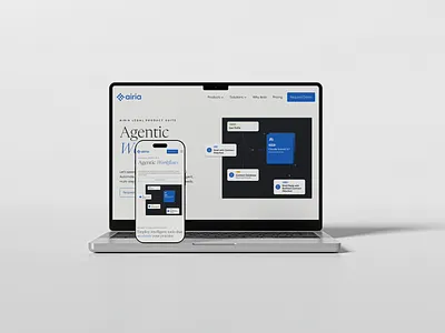 Airia Legal // Website Design & Development agents ai branding cms lawyer legal minimal product illustration products professional responsive uxui verbal strategy web design web development website wordpress