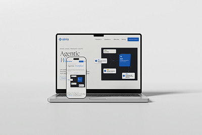 Airia Legal // Website Design & Development agents ai branding cms lawyer legal minimal product illustration products professional responsive uxui verbal strategy web design web development website wordpress