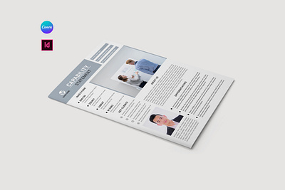 Capability Statement agency business capabilities capability statement client company construction corporate design executive summary federal federal market flyer layout professional project proposal report template vector