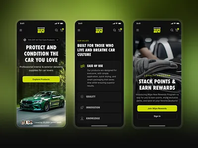 E-commerce mobile design dark mode ecommerce ecommerce design mobile ui design web design website
