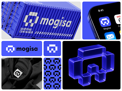 Logistics Branding 3dlogo blue bluebranding brand brandidentity branding logistics logo logodesign minimaldesign moderndesign shipping techbrand visualidentity