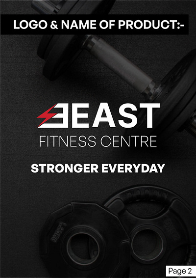 Beast Fitness Centre app branding design graphic design illustration logo typography ui ux vector