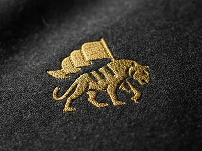 Wild freedom logo brand mark branding flag freedom graphic design illustrator justice lion logo luxury negative space petriot strong tiger wild