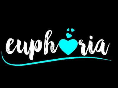 Euphoria Logo Design adobe illustrator adobe photoshop branding design graphic design illustration logo