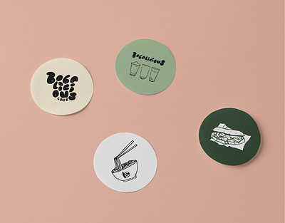 Sticker Design - Bobalicious branding graphic design logo sticker design