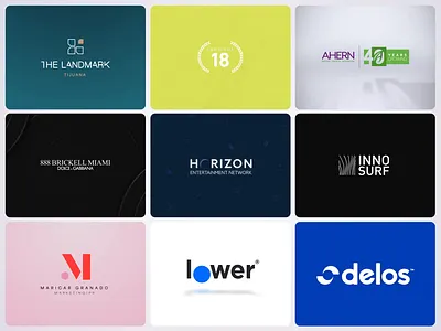 Logo Animaton Compilation Vol. 1 2d animation animated logo animation logo logo animation logo motion motion motion graphics text animation wordmark animation