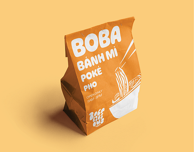 Package Design - Bobalicious branding cafe design graphic design logo package design