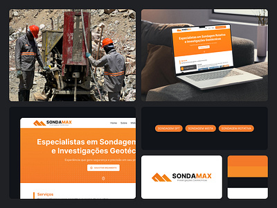 SONDAMAX — Website for a Geotechnical Investigation Company b2bdesign branding cleanui construction corporatewebsite digitalpresence drillingcompany engineering geotechnical industrialdesign landingpage minimaldesign modernui responsive soiltesting uidesign uiuxcase userexperience uxdesign webdesign