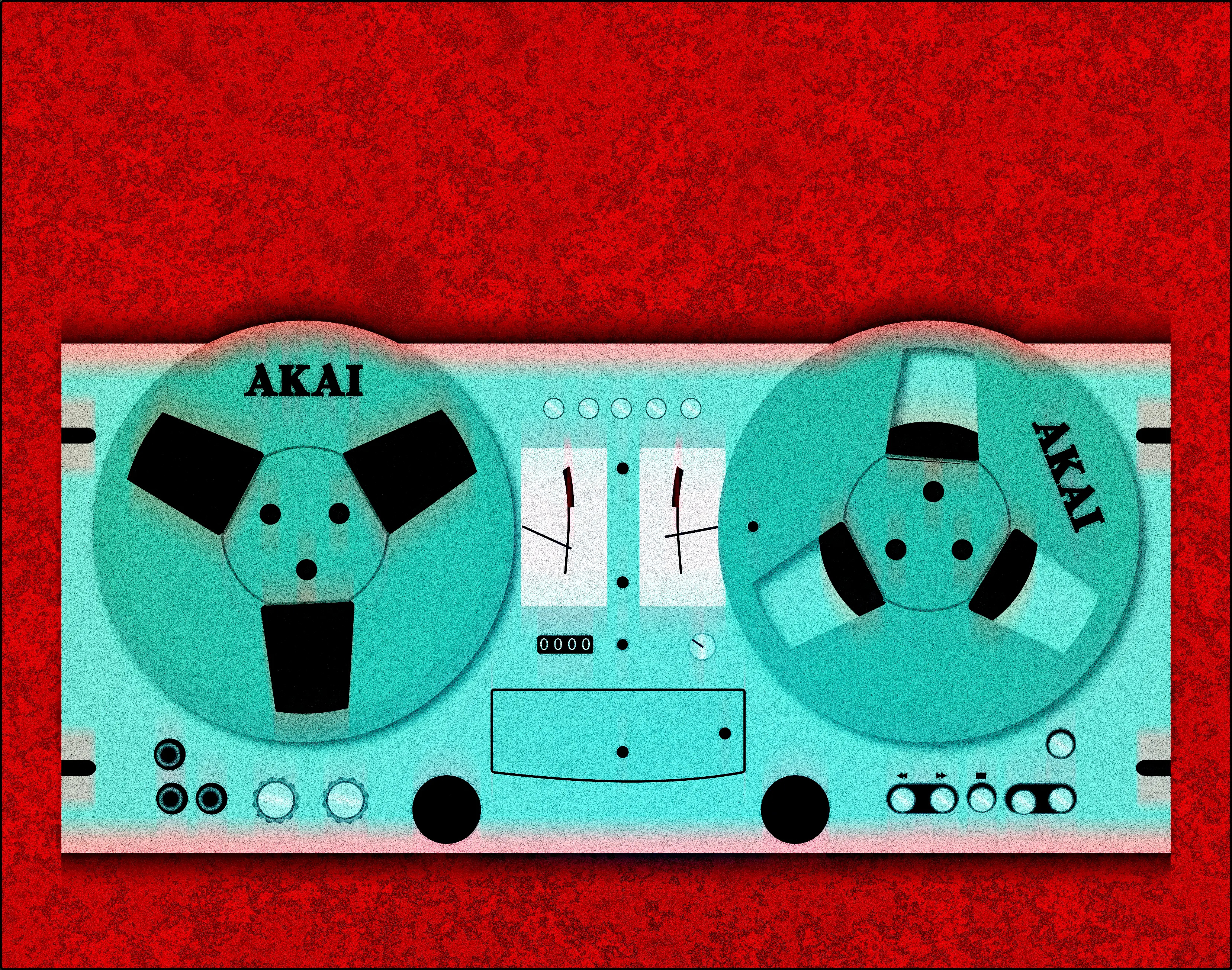 These ain't Decks Of Doom! audio doodle illustration noise pioneer schneider shunte88 vector