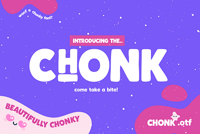 Chonk - Bold Display Font bold font calligraphy chunky font creativemarket dafont font fonts sans serif typeface typography