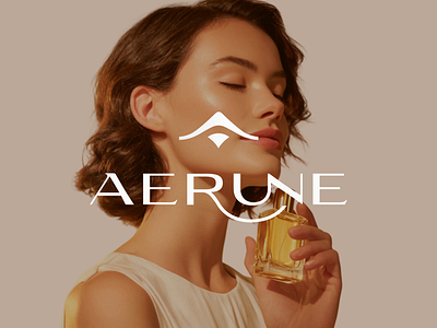 Aerune Logo a logo aesthetic animate beauty brand brand identity branding elegant identity letter a logo logo design minimal perfume skincare visual identity