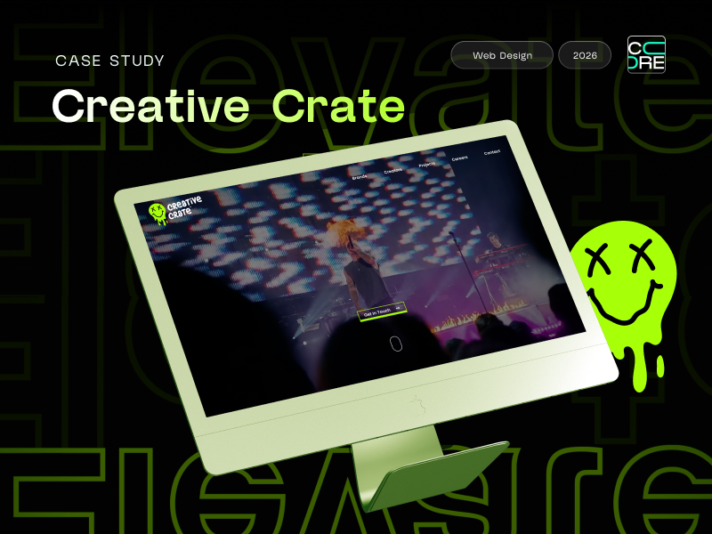 Web design for influencer agency branding design elementor graphic design illustration logo ui web web design webdesign wordpress