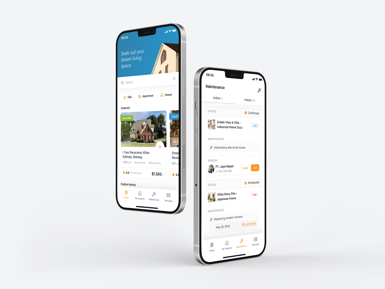Example of Complete Mobile App Design Package