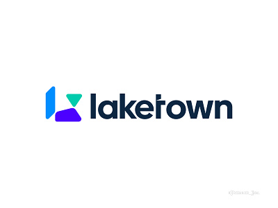 Laketown Real Estate Logo Design | Property Logo Design agency logo app logo brand identity branding construction logo design home logo house logo icon landsmark logo logo logo design logo designer logo mark logos minimal logo modern logo property agent property logo real estate logo design