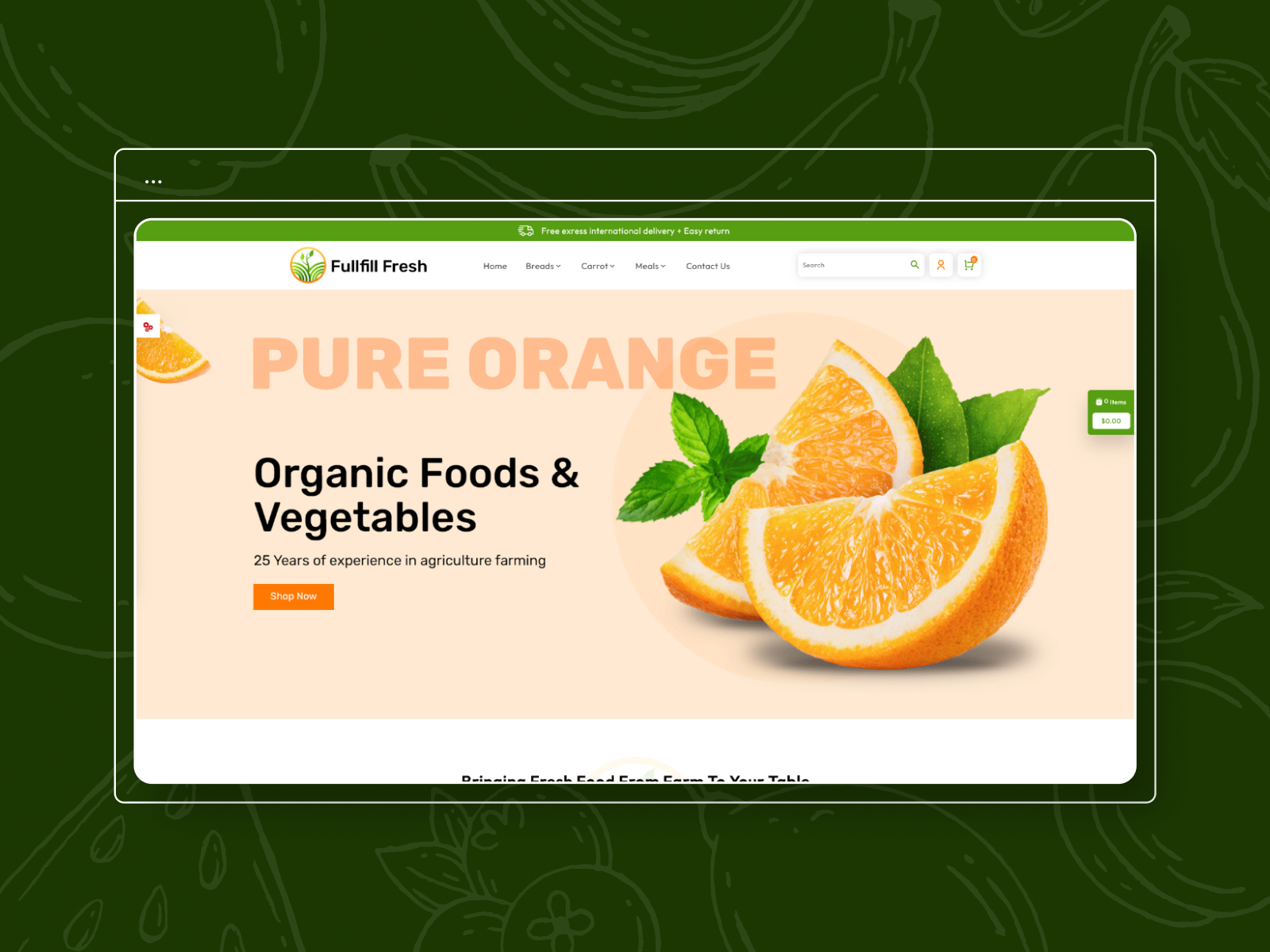 Example of Fast & Seo Ready E Commerce Websites