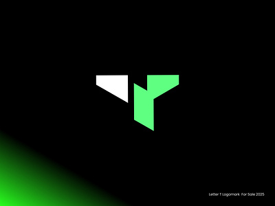 Letter T Logomark, Modern Minimal Logo Design abstract branding clean design dynamic forsale geometric identity letter logo lettermark lettert logo logodesign logotype minimal modern monogram tlogo typography vector