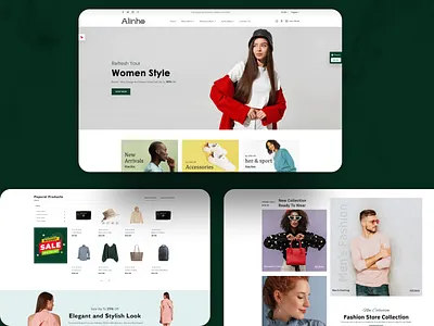 🛍️ Fashion E-Commerce Website Design & Development ecommerce web design fashion store design fashion website modern web design nextjs ecommerce online store prestashop theme reactjs website responsive ecommerce shopping website ux design for ecommerce wordpress ecommerce
