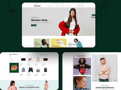 🛍️ Fashion E-Commerce Website Design & Development ecommerce web design fashion store design fashion website modern web design nextjs ecommerce online store prestashop theme reactjs website responsive ecommerce shopping website ux design for ecommerce wordpress ecommerce