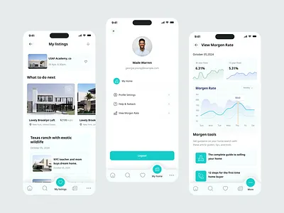 Real Estate Management App UI app app interface app interface designer apps ui design booking buy filters home home finder house ios property property management real estate real estate app residence room sell ui ux