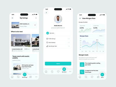 Real Estate Management App UI app app interface app interface designer apps ui design booking buy filters home home finder house ios property property management real estate real estate app residence room sell ui ux