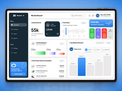 eCommerce Inventory Management Software app design branding graphic design mobile app design screen shots ui ux webapp