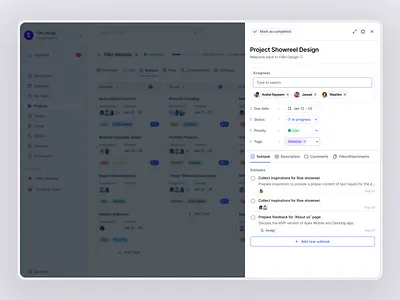 QuickSuite: Kanban Details allinoneplatform businesssoftware clientexperience crmsoftware dashboarddesign designagency designportfolio digitalagencytool freelancedashboard freelancertool kanbandesign leadmanagement productivityapp saasdesign servicebasedbusiness smallbusinesstech taskmanagement uiinspiration uxdesign workflowsolution