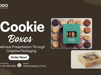 Cookie Packaging That Impresses bakeryboxes branding cookieboxes custompackaging ecofriendlypackaging sweetpackaging